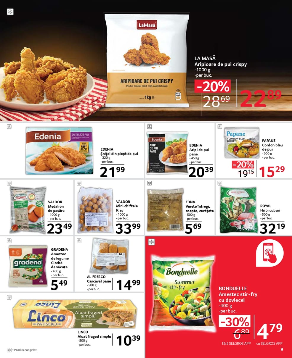 catalog Selgros alimentar